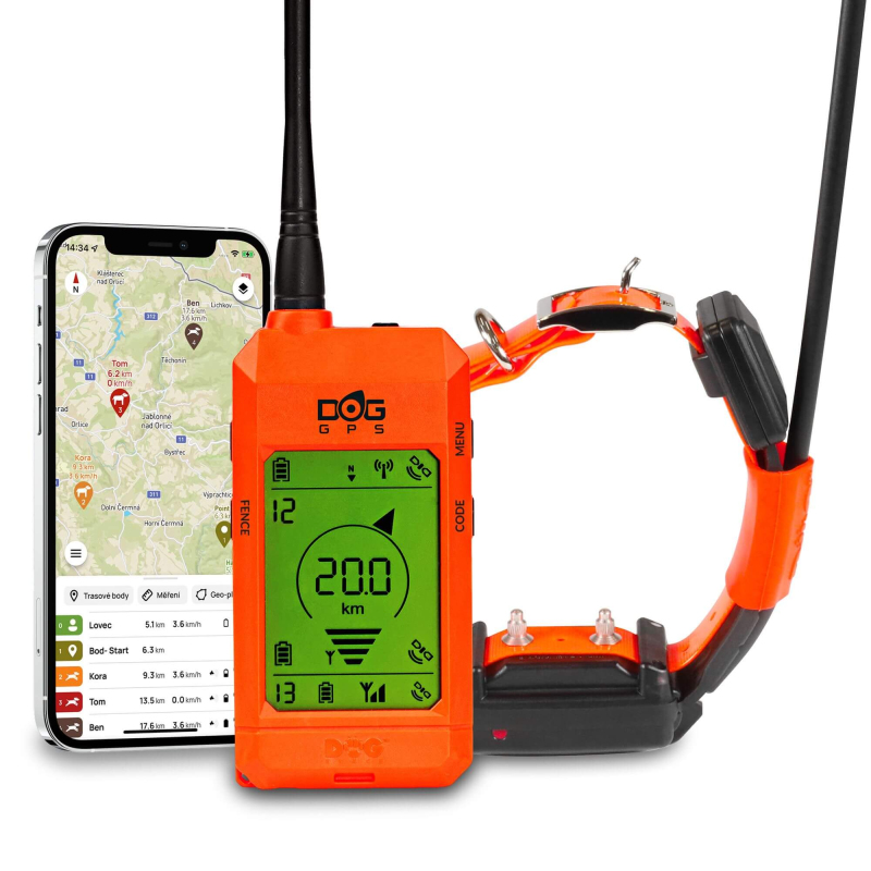 Kynologické potřeby - DOG GPS X30T Short - s výcvikovým modulem