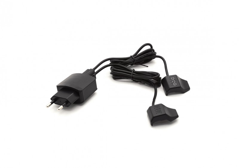 Kynologické potřeby - Napájecí adaptér duální s USB kabely pro GPS X20, X30