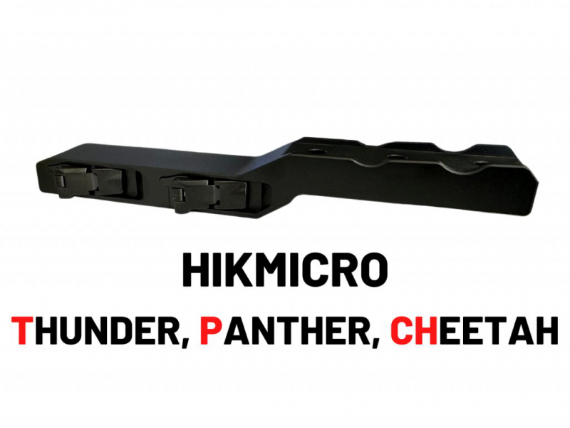 Montáže - Rychloupínací montáž na Weaver pro HIKMICRO Thunder, Panther a Cheetah