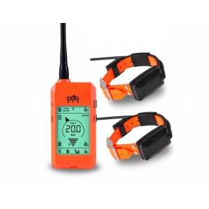 DOG GPS X22 orange - sada pro 2 psy