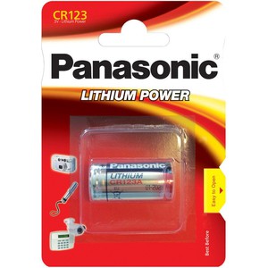 Baterie lithium 3V CR123A Panasonic